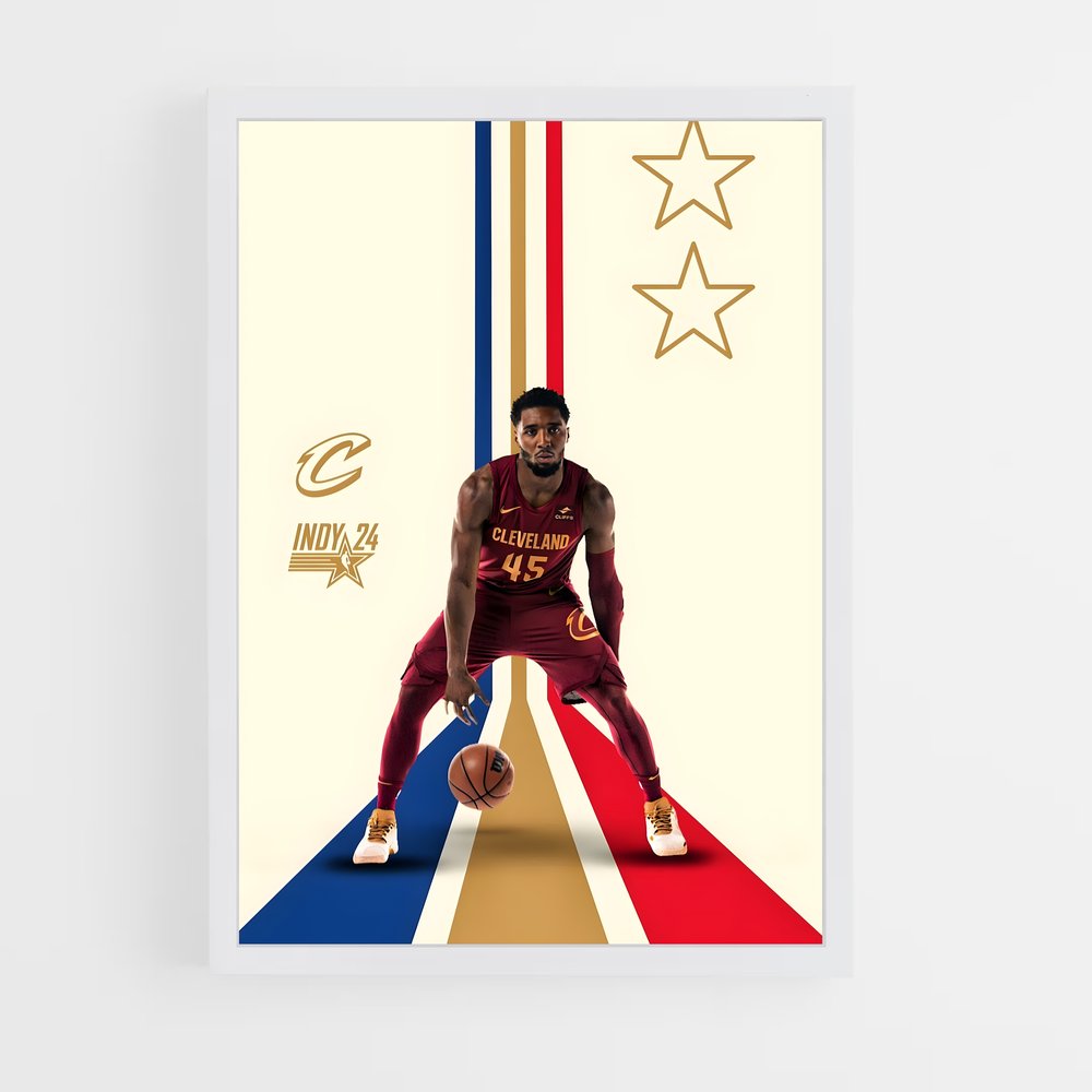Poster Lebronmania – affiche Basketball (vue 3)